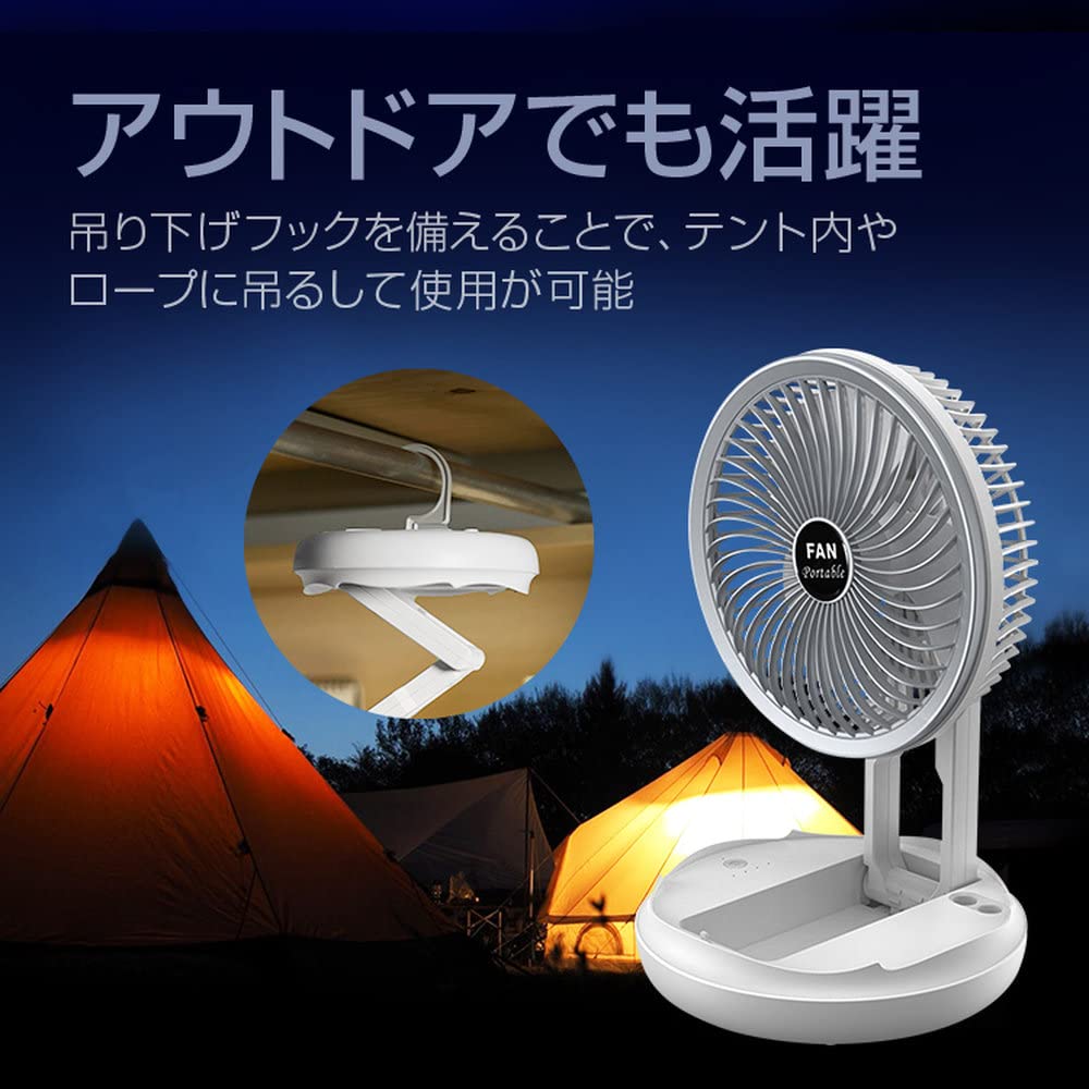 Amazon | SUNNY 3IN1折りたたみ扇風機 4段階風量切替 DCモーター 高さ